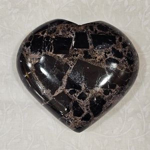 Merlinite Crystal Heart